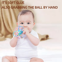 Manhattan Square Golfer Teether Ball – Educational Baby Toy - BIG FRENCHIES