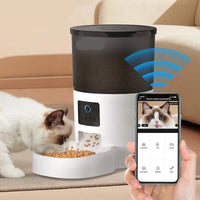 Smart Cat Feeder Camera for Automated Pet Care - BIG FRENCHIES