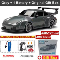 4WD Remote Control Drift Car - 1:24 Scale High-Speed Racing Car, 2.4G Radio, 20KM/H Mini RC Car for Boys & Teens