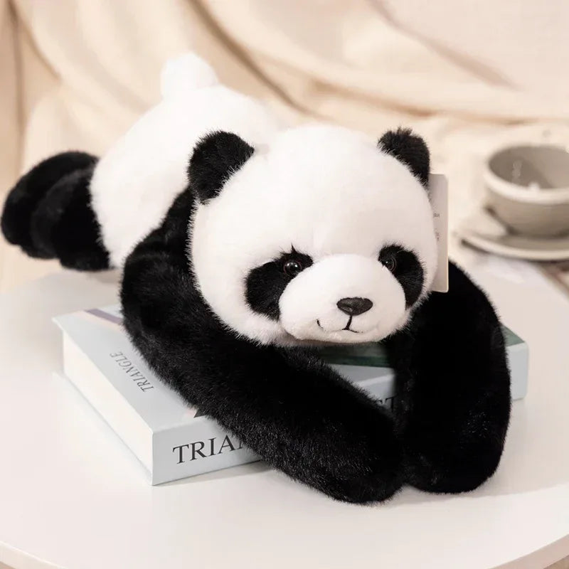 Kawaii Forest Animal Plush Doll – Soft Long-Arm Raccoon & Panda - BIG FRENCHIES