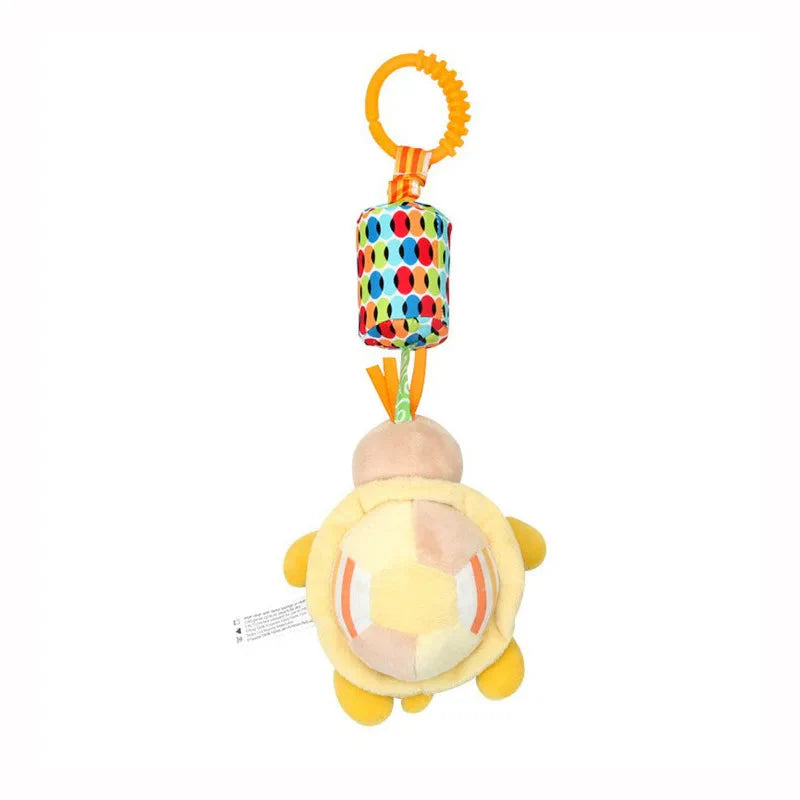 Newborn Baby Plush Stroller Toys Hanging Rattle