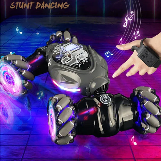 4WD RC Drift Car With LED Lights & Music 360° Stunt Climbing Toy - BIG FRENCHIES