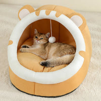 Cat Cave Bed – Washable Cat Bed & Cozy Hideaway - BIG FRENCHIES