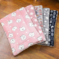 Thicken Flannel Cat Mat – Soft Winter Sleeping Cushion for Cats & Small Dogs - BIG FRENCHIES