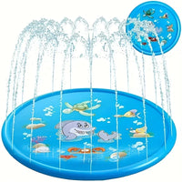 Kids Inflatable Spray Mat Water Sprinkler Pad Outdoor Play Toy - BIG FRENCHIES