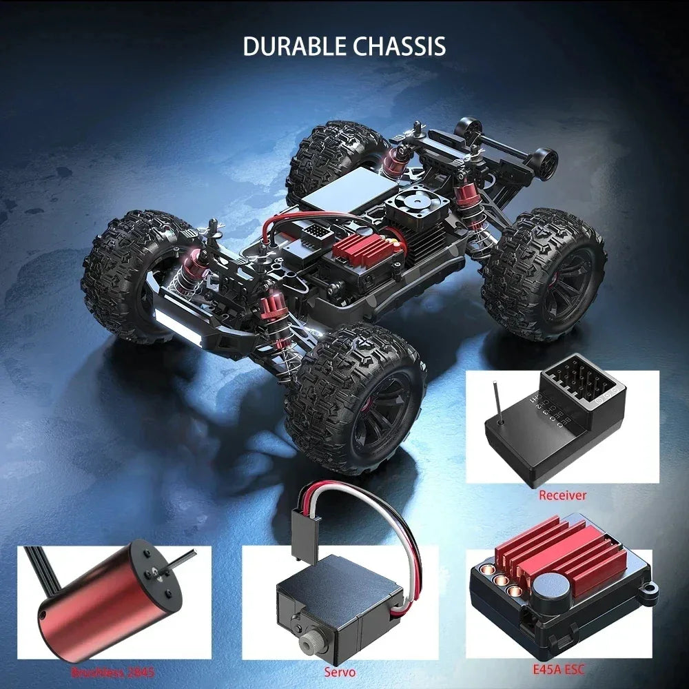 Hyper Go MJX 16209 16207 16208 16210 1/16 4WD RC Car 70KM/H Brushless RC Racing Car Remote Control Cars Off-Road Truck Toys - BIG FRENCHIES