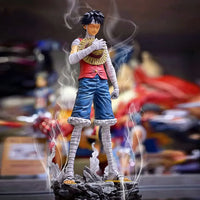 In Silent Tribute Monkey D Luffy Anime Figure, One Piece Anime Figurines 26 CM