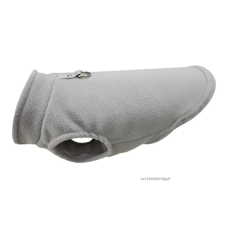 Winter Warm Dog Jacket with D-Ring – Cozy Pet Vest for Small Dogs & Cats - BIG FRENCHIES