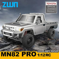 ZWN 1:12 RC Car MN82 PRO 4WD Off-Road Truck with Headlights - BIG FRENCHIES