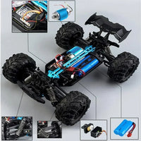 WLtoys 1:16 RC Car 50KM/H 4WD Off-Road Monster Truck Toy - BIG FRENCHIES