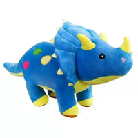 Dinosaur Plush Toy – Triceratops & Stegosaurus Stuffed Doll - BIG FRENCHIES