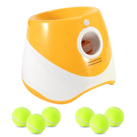 Automatic Dog Tennis Ball Launcher – Rechargeable Interactive Ball Throwing Machine for Small & Medium Dogs - BIG FRENCHIES
