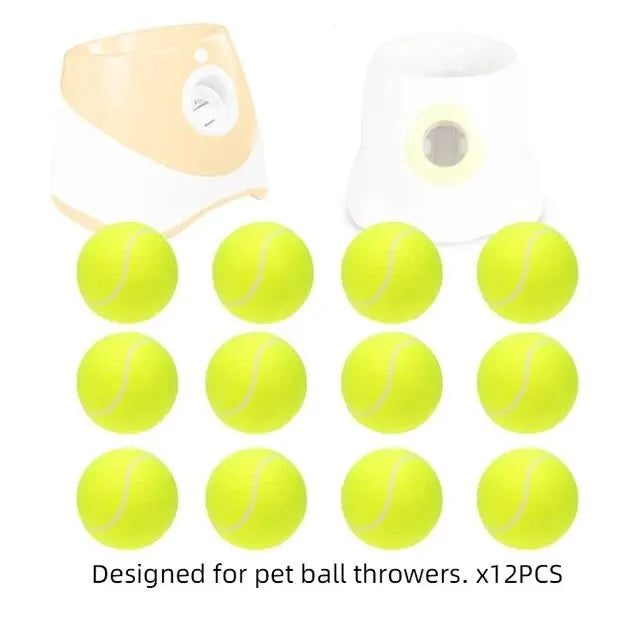 Tennis Balls for Dogs – 2-Inch Small Dog Balls Compatible with Automatic Ball Launchers (12 Pack) - BIG FRENCHIES
