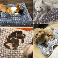 Flannel Pet Sleeping Mat & Dog Bed – Soft, Washable, and Durable - BIG FRENCHIES