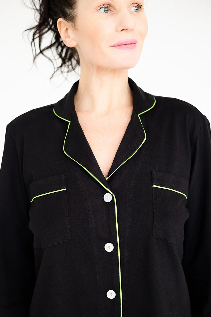 Classic Luxury Pajamas in Brushed Pima Cotton