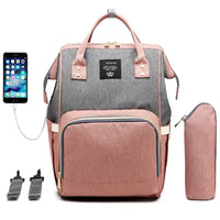 USB Diaper Baby Bag - # BAGEG11910001 - BIG FRENCHIES
