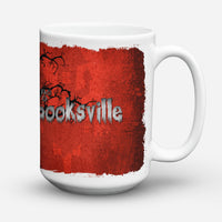 Welcome to Spooksville Halloween Ceramic Coffee Mug 15 oz Decorative Large C Handle Mug Cup for Tea, Cocoa Hot Chocolate