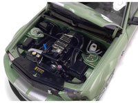 2007 Ford Shelby GT500 Lime Green Metallic with Silver Stripes "Shelby Collectibles" Series 1/18 Diecast Model Car by ACME