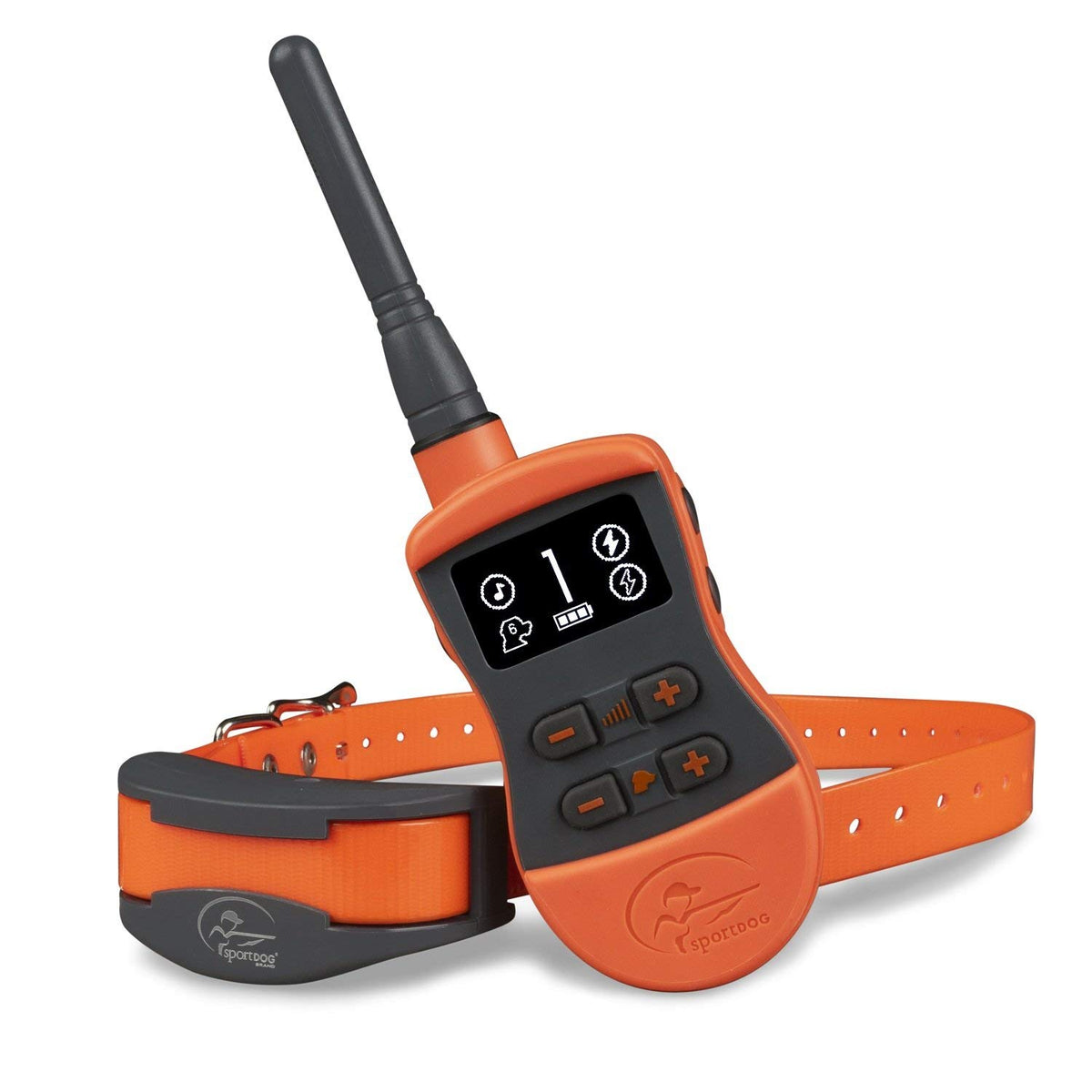 SportDOG SportTrainer SD-1275E E-Collar - 3/4 Mile Range, OLED Remote, Waterproof, Up to 6 Dogs
