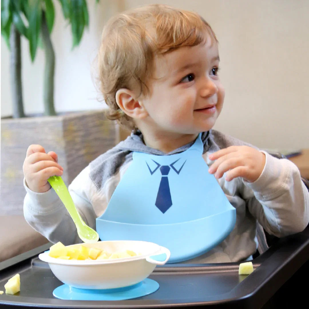 Primo Passi Silicone Spoon 4PK in Blue & Green - BIG FRENCHIES