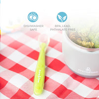 Primo Passi Silicone Spoon 4PK in Blue & Green - BIG FRENCHIES