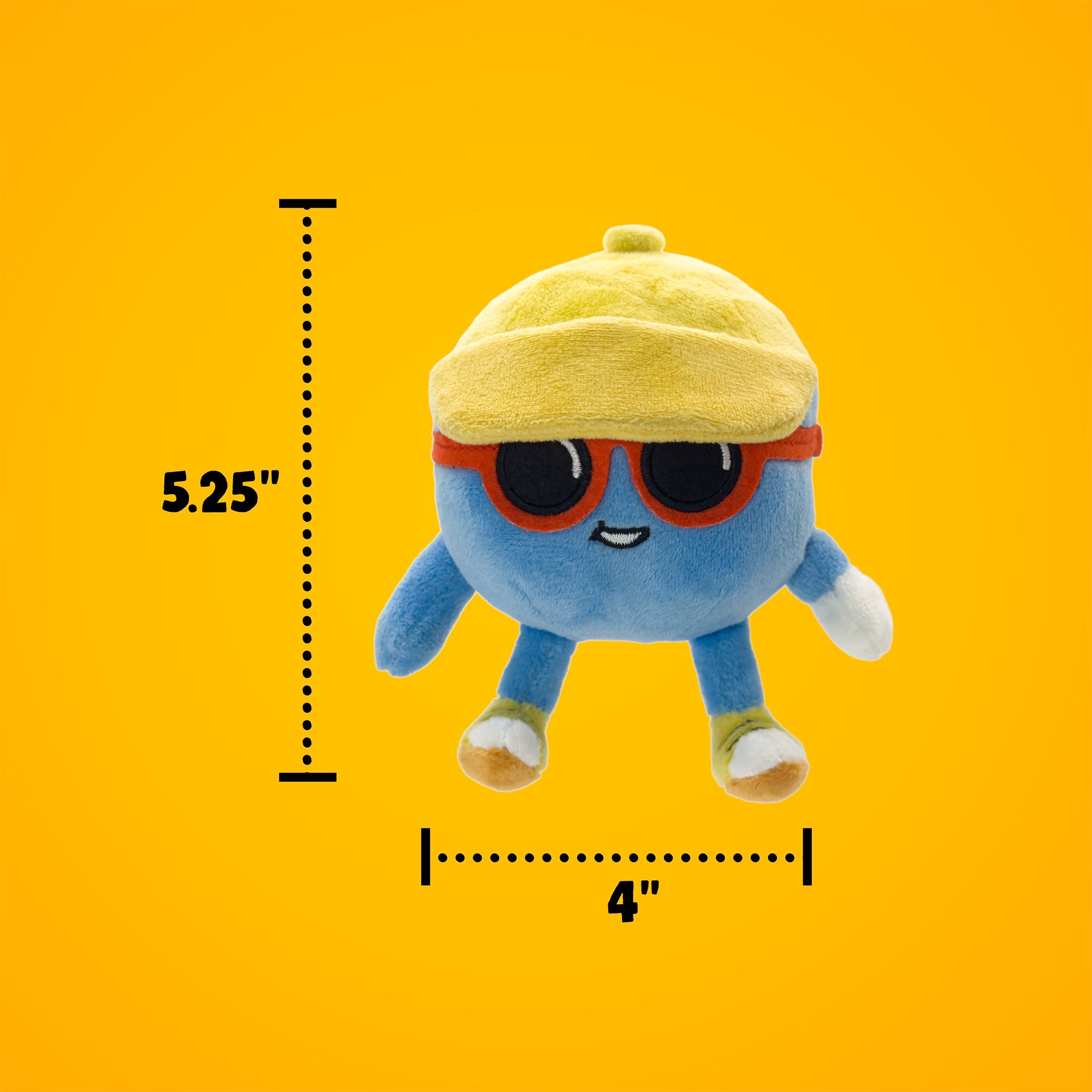 Play Nine Plush Golf Ball 4” Gimme Character
