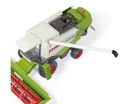 Claas Lexion 600 Combine Harvester Green and Gray 1/50 Diecast Model by Siku