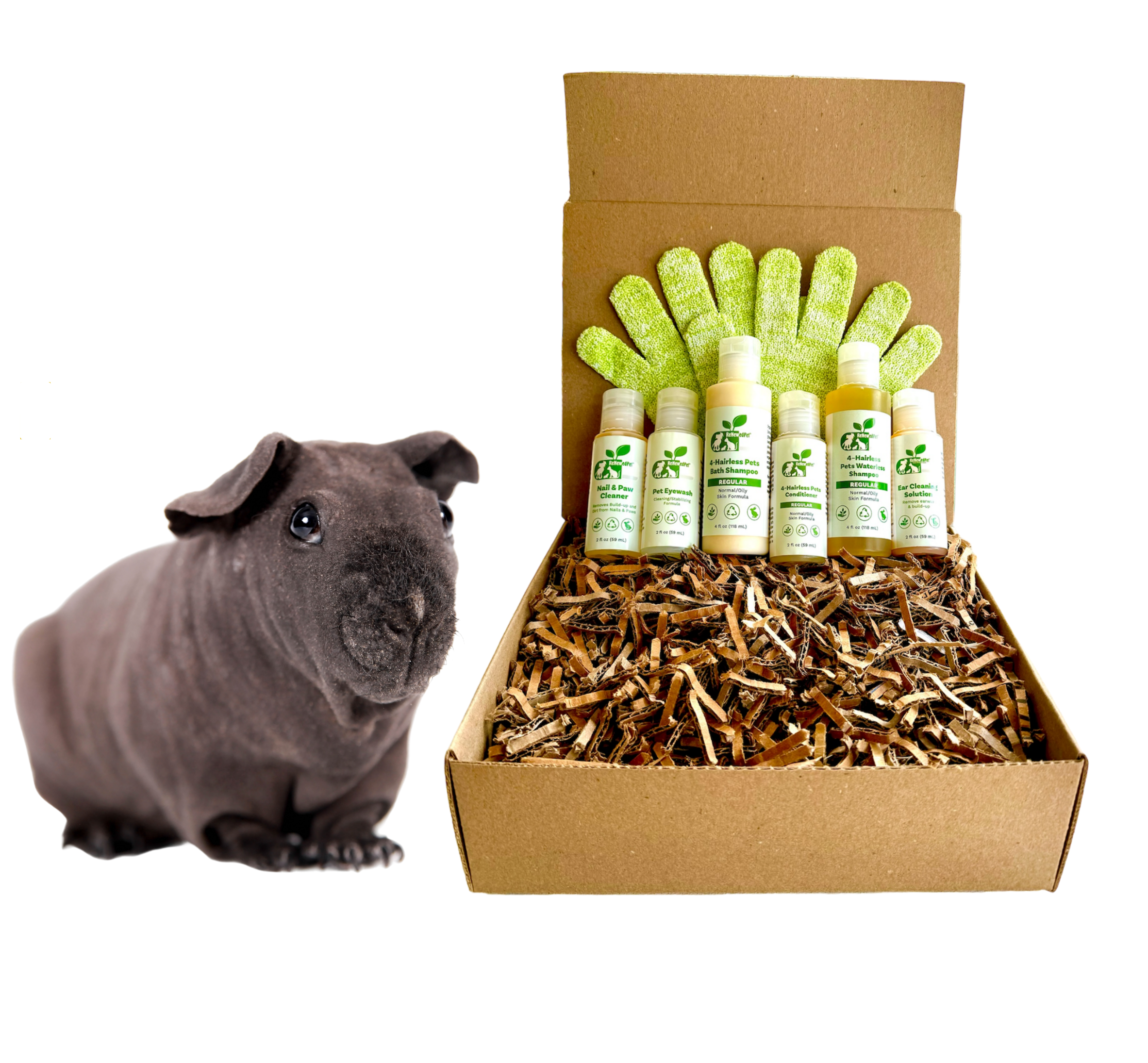 4-HAIRLESS PETS *SKINNYPIG SENSITIVE KIT