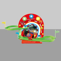 MEACAOFG Rechargeable Wall-Climbing Magnet Suspension Magic Track Train Conveyor Belt Slide Assembled Electric Children's Toys