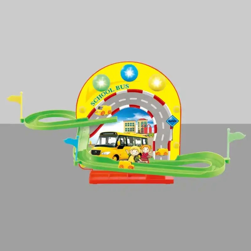 MEACAOFG Rechargeable Wall-Climbing Magnet Suspension Magic Track Train Conveyor Belt Slide Assembled Electric Children's Toys