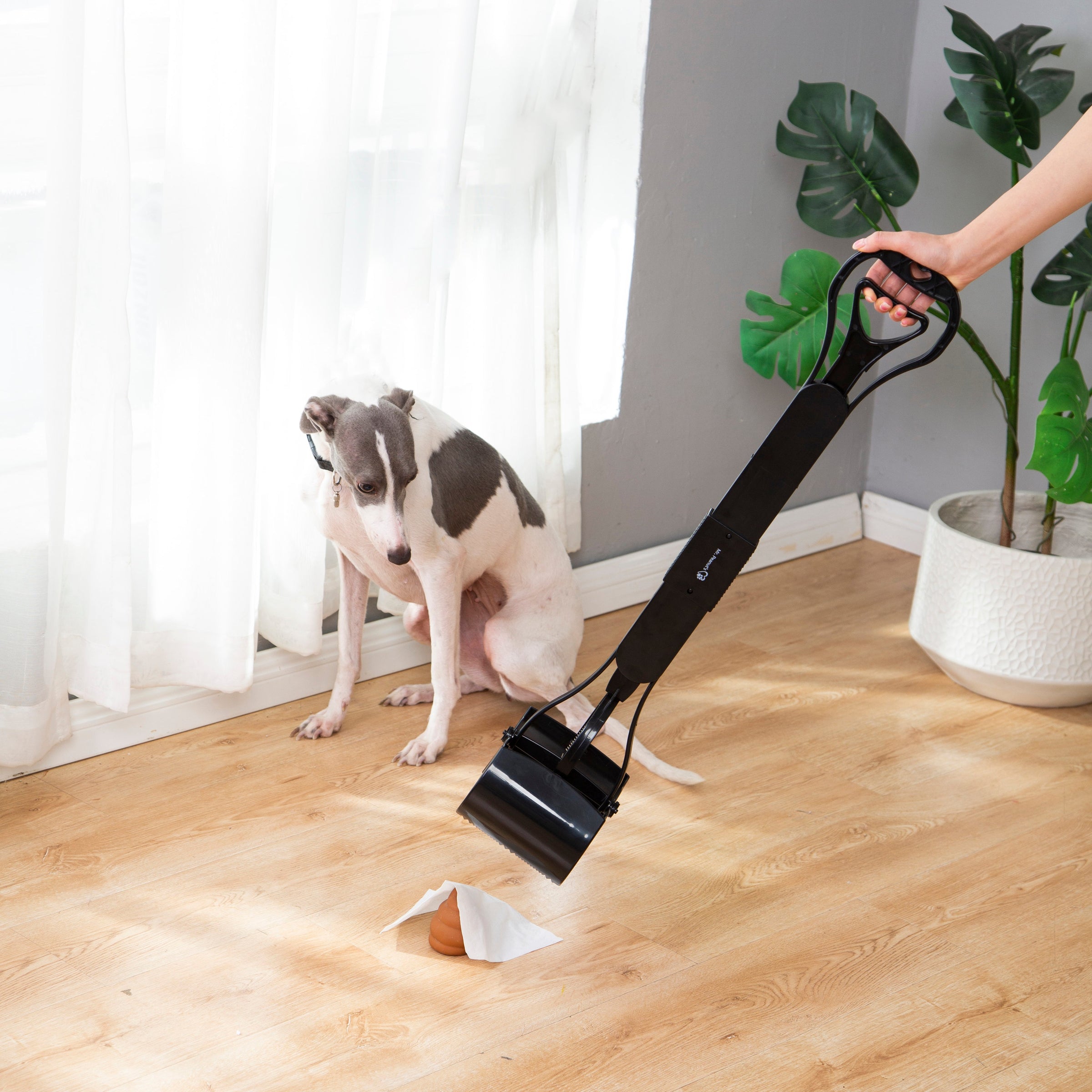 Mr. Peanut's 32" Tall Profile Pooper Scooper - BIG FRENCHIES