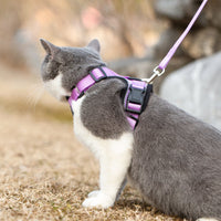 Mr. Peanut's PurrTrek Reflective Cat Harness with Matching Leash - BIG FRENCHIES
