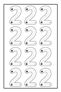 123 Pigments Learn, Trace, Count and Color Through Numbers 0-30 Activity Coloring Book: Spanish Verison - BIG FRENCHIES