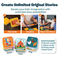 Story Starters: Create a Story Cards for Kids - Jasper Edition