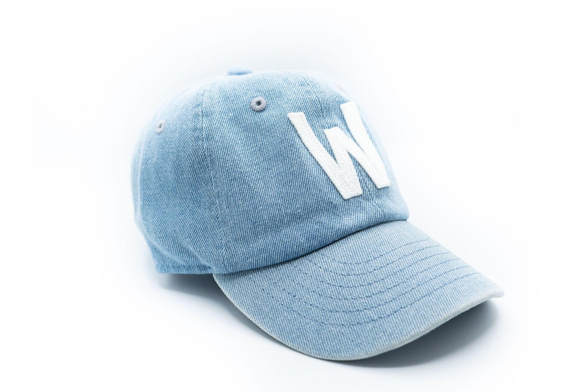 Denim Letter Baseball Hat - BIG FRENCHIES