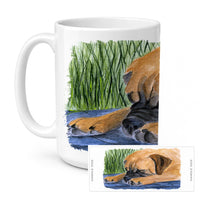 Bullmastiff Ceramic Coffee Mug 15 oz Decorative Large C Handle Mug Cup for Tea, Cocoa Hot Chocolate