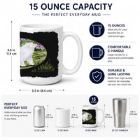 Samoyed Ceramic Coffee Mug 15 oz Decorative Large C Handle Mug Cup for Tea, Cocoa Hot Chocolate