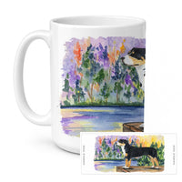 Greater Swiss Mountain Dog Ceramic Coffee Mug 15 oz Decorative Large C Handle Mug Cup for Tea, Cocoa Hot Chocolate
