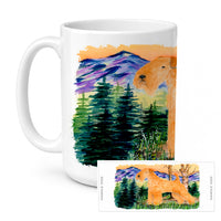 Lakeland Terrier Ceramic Coffee Mug 15 oz Decorative Large C Handle Mug Cup for Tea, Cocoa Hot Chocolate
