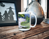 Bull Terrier Ceramic Coffee Mug 15 oz Decorative Large C Handle Mug Cup for Tea, Cocoa Hot Chocolate