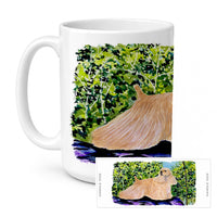 Cocker Spaniel Ceramic Coffee Mug 15 oz Decorative Large C Handle Mug Cup for Tea, Cocoa Hot Chocolate