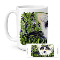 Chihuahua Ceramic Coffee Mug 15 oz Decorative Large C Handle Mug Cup for Tea, Cocoa Hot Chocolate
