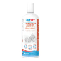 UBAVET Stain and Odor Remover for Dogs & Cats – Powerful Enzyme Cleaner – (16.9 fl oz / 500ml) - BIG FRENCHIES