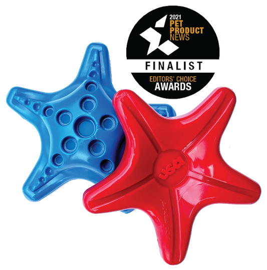 Starfish Nylon Dog Chew Toy for Aggressive Chewers | USA Made | SodaPup - BIG FRENCHIES