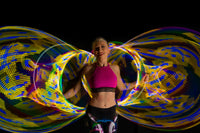 Atomic V LED Hoops