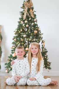 Tiny Trees Ribbed Bamboo 2pc Henley Pajamas - BIG FRENCHIES
