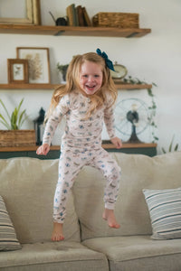 Luna Moths 2pc Bamboo Pajamas - BIG FRENCHIES