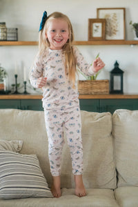 Luna Moths 2pc Bamboo Pajamas - BIG FRENCHIES