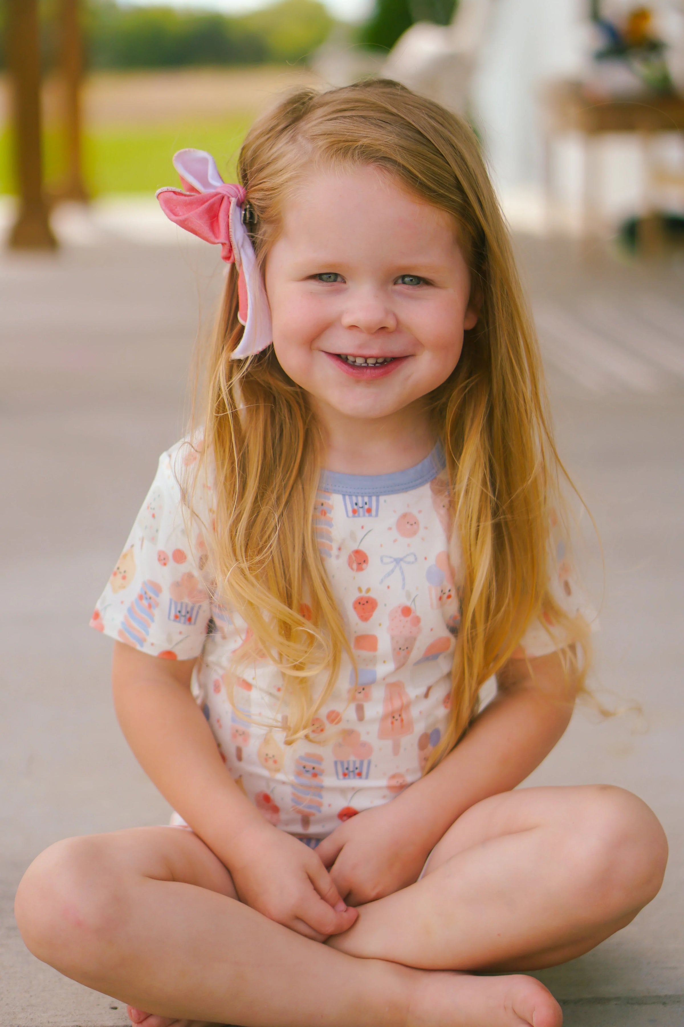 Sweet Summertime 2pc Bamboo Pajamas - BIG FRENCHIES
