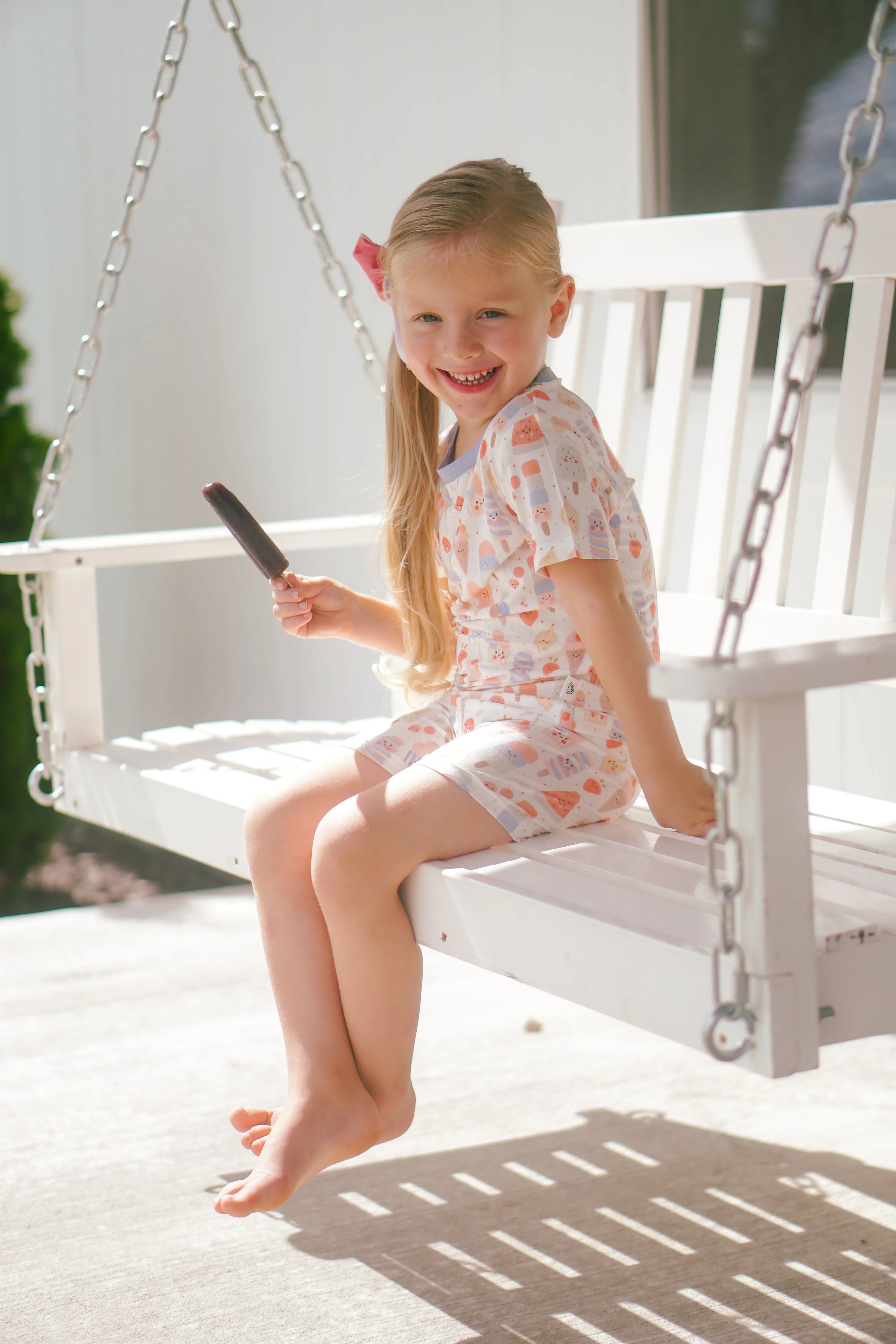 Sweet Summertime 2pc Bamboo Pajamas - BIG FRENCHIES